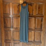 Allbirds  The Ribbed Long Maxi Dress Shadow Women’s Size Medium Tank Sleeveless Photo 1
