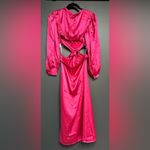 NEW Rahi Cierra Cut Out Back Dress Fuschia M Size M Photo 4