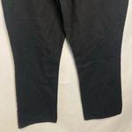 Maternity Black Denim Jeans Adjustable Waist Size 12/14 Bootcut 100% Cotton Photo 4