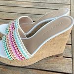 Veronica Beard Dali Woven Wedge Sandals Photo 4