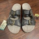 💖 NWT Roper Double Buckle Western Sandals Brown Size 11 Photo 2