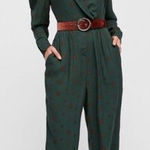 Free People NWT  Star Eyes Green Jumpsuit size XS Photo 0