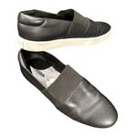 Vince  CORBIN LEATHER Black Slip-On Shoes 9.5 Photo 0