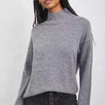 Rails  Charcoal Turtleneck Sweater Photo 0