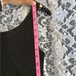 Joan & David Dark green Knit with beads Tank Top like new small Photo 4