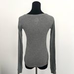 Authentic American Heritage Authentic America Heritage Light Gray Henley Waffle Long Sleeve in Size XS Photo 3