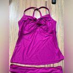 Athleta swimsuit set tankini top bottoms 36B/C medium Photo 2