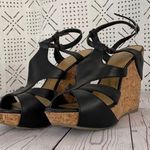 Cathy Jean Black Wedges Photo 1