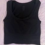 Sunkissed Coconut Black seamless tank top Photo 0