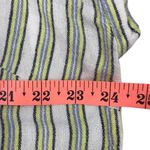 Ellen Tracy Linen Blend Top-Tunic Women XXL Striped Gauze Resort Everyday Boho Photo 9