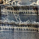 Veronica Beard  Ines Girlfriend Jeans High Rise Cropped Frayed Hem Chic Denim 24" Photo 4