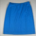 St. John  Vibrant Blue Pencil Skirt
Size: 16 Photo 2