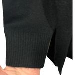 J.Crew NWT Stretch Wool Alpaca V-Neck Tunic Sweater Black M Photo 11