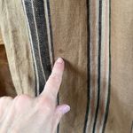 Banana Republic  Women's Mia Wide-Leg Cropped Linen Pant Brown Stripe Size 2 Photo 5