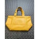 Coach Vintage  SOHO Waverly Buckle Bag Leather 4133 Yellow Chamois Hand Bag Photo 1