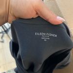 Eileen Fisher Charcoal Gray Organic Cotton 3/4 Sleeve T-Shirt Dress Photo 2