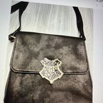 Harry Potter Black Crossbody Bag with Gold Emblem Photo 1