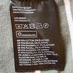 H&M Basic Olive Green Striped Short Sleeve Mini Dress Size XS Photo 4