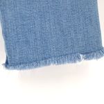 frame denim Frame Le Sylvie High Waist Raw Hem Crop Jeans in Kirah Wash Blue Women's 26 Photo 2