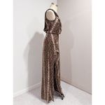BCBG MAX AZRIA Tark Combo KESSA One-Shoulder Gown Evening Maxi Dress Size 0 Photo 3