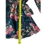 Yumi Kim Green Floral Long Sleeve Dress Women's Size XXS | 49-54 Photo 4