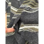 Tribal Jeans Wool Blend Open Front Cardigan Jacket Pockets Gray Olive S Size 4 Photo 2