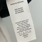 Quince  • Navy Short Sleeve Crew Neck Blouse Photo 2