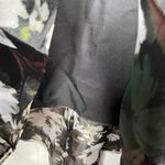 Anthropologie  Shoshanna Midnight Black Strapless Floral Haisley Silk Dress 8 Photo 7