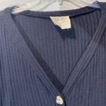 Fantastic Fawn Black Button Front Top Medium Photo 1