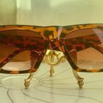 Ambassador Leopard Print Sunglasses Cat Eye Photo 1
