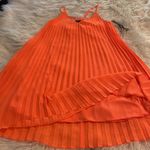 Sequin Hearts  Dress size M brand new color orange adjustable stripes Photo 7