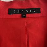 Theory  Red Business Professional Blazer Photo 1