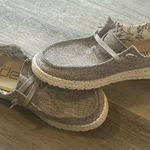 Hey Dude  Wendy L Linen Slip On Loafers Womens Size 7 Iron Grey Walking Photo 0