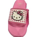 Hello Kitty  by Sanrio Women's EVA Beach Slide Sandals pink  size 11 Photo 5