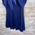 Susana Monaco Deep Sea Knot Front Flowy Romper Size Small Photo 4