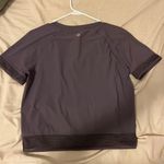 Lululemon Deep Purple Cropped Short Sleeve Photo 1