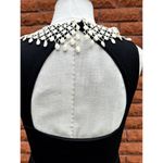 Free People  black dress with lace peter pan collar women's XS Photo 2