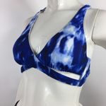 Lucky Brand  Tie Dye Crossover Strappy Bikini Top Size M Photo 12