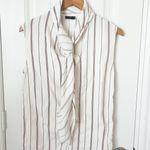Joseph Birley Rayon Stripe Designer Top Size 38 Photo 2
