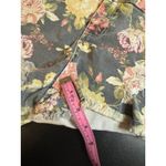 Bongo Juniors Size 17  Lowrise Floral Distressed Jean Shorts Photo 3