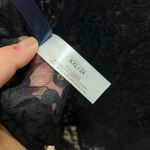 Fox & Royal City Chic Black Lace Sheer Chemise Stretch Long Sleeves Pullover XXL Photo 5