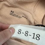 Under Armour Hoodie Womens Large Pink Loose Knit Rival Fleece Sweater Photo 3