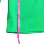 60s Vintage Handmade Lime Green Wide Leg Flare Jumpsuit Medium Photo 3