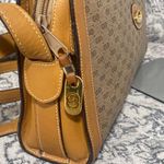 Gucci Vintage Micro GG Supreme Crossbody Bag in Mustard Brown Photo 7