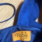 Voom by Joy Han Dusty Blue formal mini Dress ladies small Photo 1