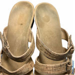 Vionic  Radia Gold Cork Wedge Comfort Sandals Women's‎ Size 7 Photo 4