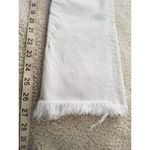 Paige Hoxton Straight Ankle Dip Dye Distressed Deconstructed Stretch Jeans Sz 27 Photo 10