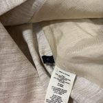 Theory Calico Sharkskin crunch linen blend Cream Blazer size 2 like new Photo 3