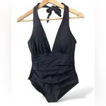 Tommy Hilfiger Ribbed One Piece Swimsuit Photo 1