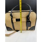 Joy Mangano Women's Tan/Black Carry on Bag/Small Luggage SKU 3747 Tan Photo 9
